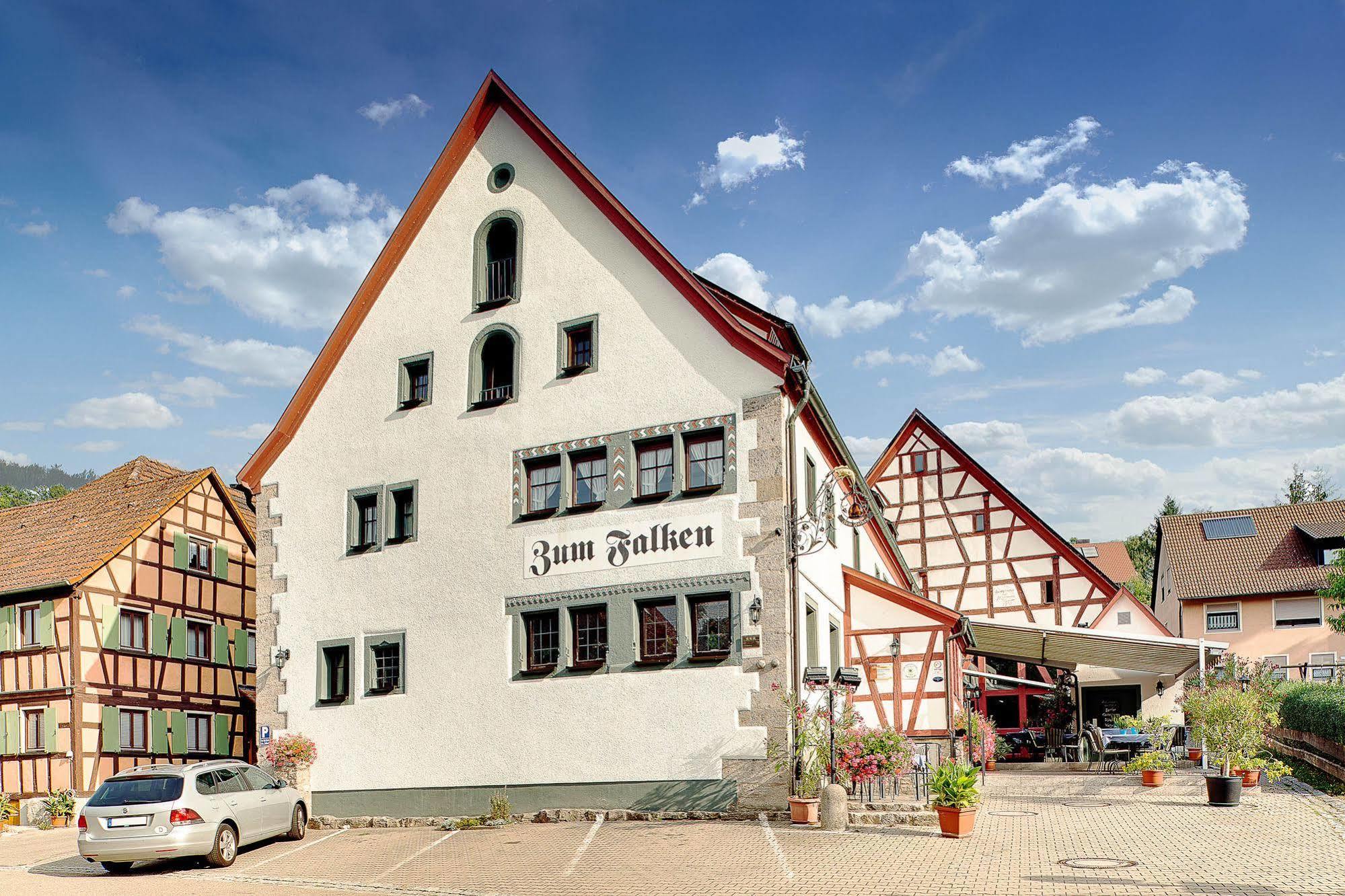 Landhaus Zum Falken Tauberzell Exteriér fotografie